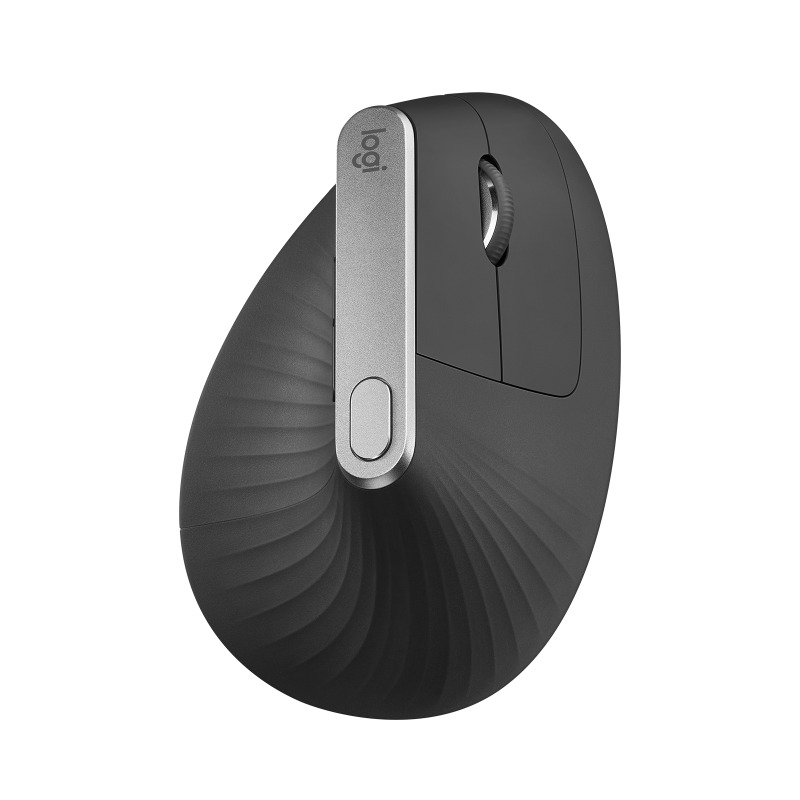 MOUSE LOGITECH MX VERTICAL ERGONOMICO EASY-SWITCH RECARGABLE BLUETOOTH UNIFYING GRAFITO image 5