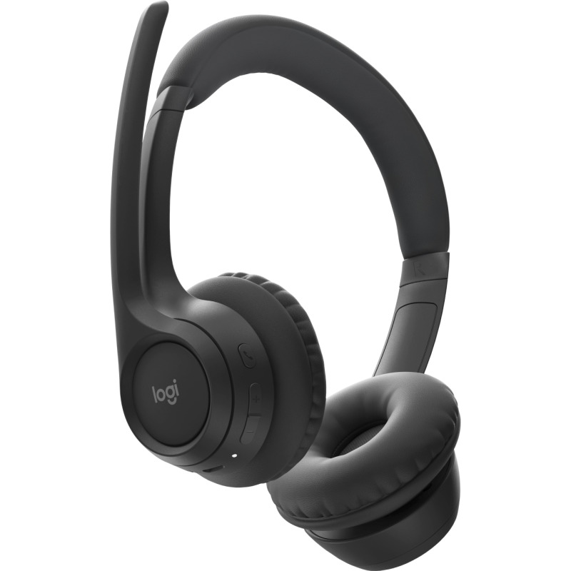 AUDIFONOS DIADEMA LOGITECH ZONE 300 INALAMBRICOS BLUETOOTH RECARGABLE TYPE C NEGRO image 5