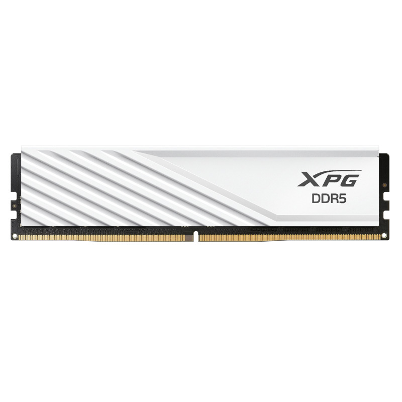 MEMORIA XPG LANCER BLADE UDIMM DDR5 16GB PC5-44800 5600MHZ CL46 1.1V CON DISIPADOR BLANCO PC GAMMER/ALTO RENDIMIENTO (AX5U5600C4616G-SLABWH)