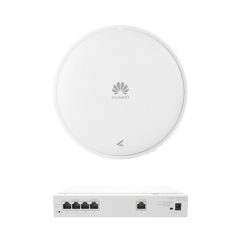 Kit de Router MultiServicio / 1 puerto 10/100/1000 MbpsWAN / 4 puertos 10/100/1000 MbpsLAN PoE / 50W  Punto de Acceso WiFi 7 / 357 Gbps / MUMIMO 2x2 24GH y 5GHz / Smart Antenna más cobertura / Instalación en techo y pared image 2