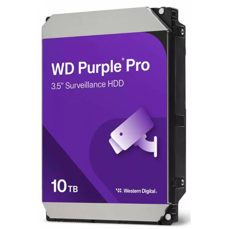 Disco Duro Purple Pro de 10 TB / 7200 RPM / Optimizado para Soluciones de Videovigilancia con Analiticos Meta Data / Uso 247 / 5 Años de Garantia image 3