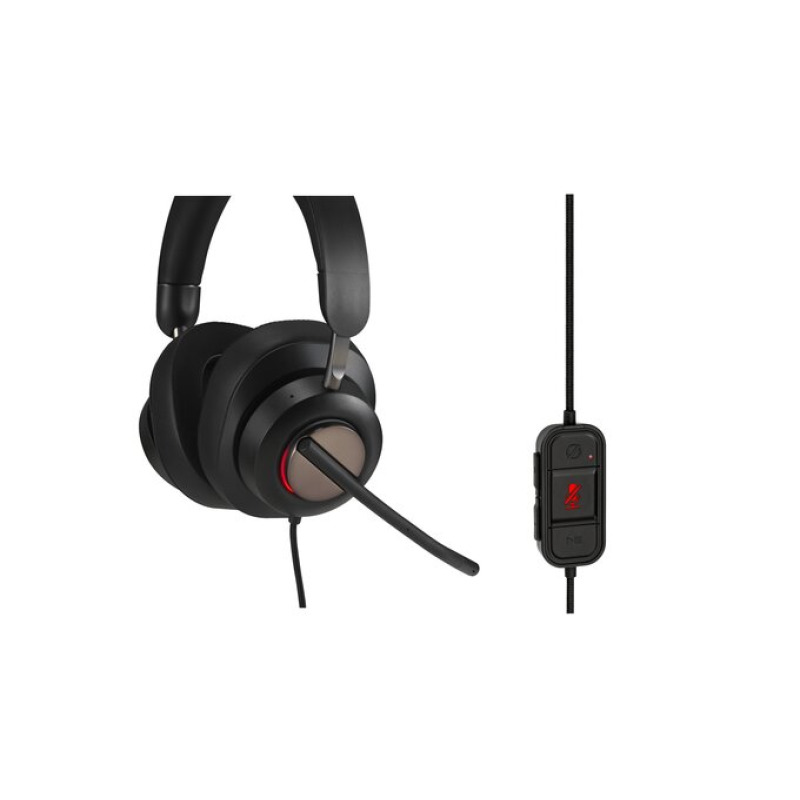 Kensington H2000 Auriculares Alámbrico Diadema Oficina/Centro de llamadas USB Tipo C Negro image 10