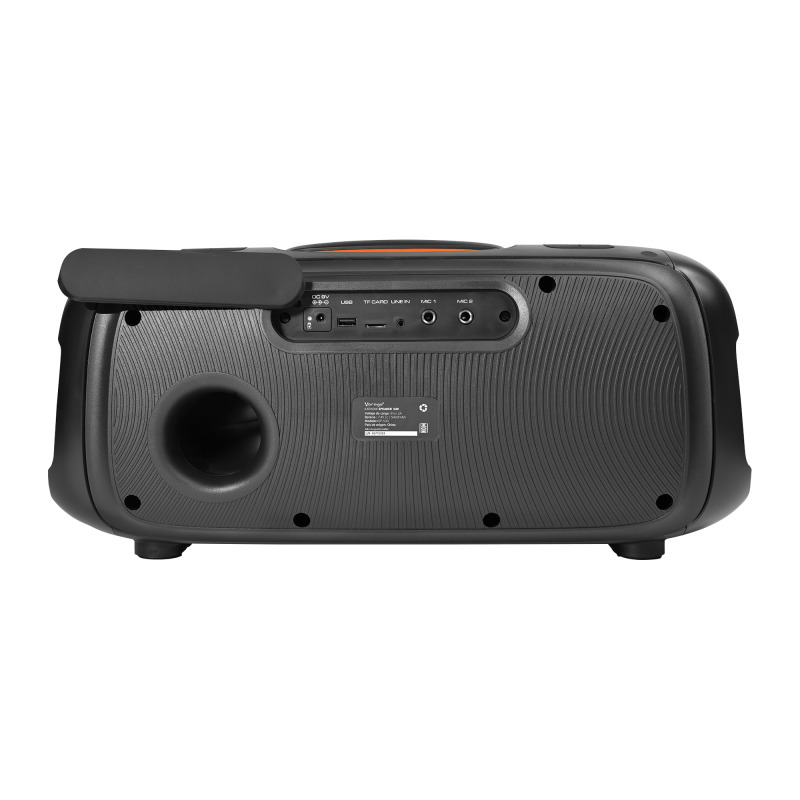 BAFLE VORAGO KSP-530 40W RMS 2x6" + 2x2.5" TWEETER 5400mAh FLAME LIGHT TWS USB / TF / BT / AUX image 11