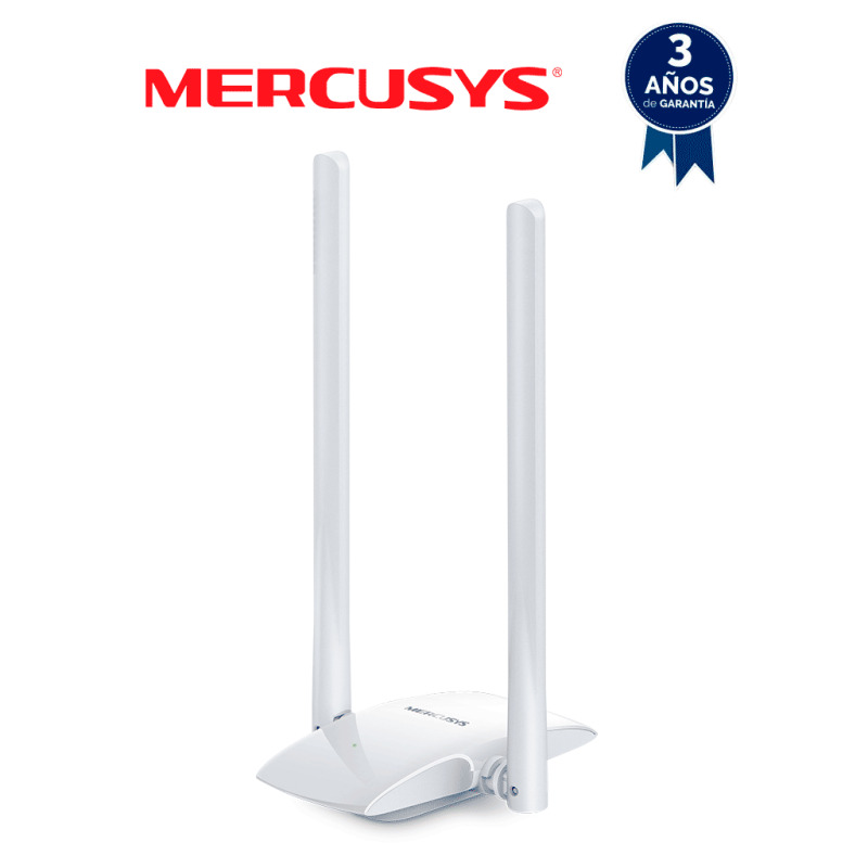 Adaptador Inalámbrico N / Alta Ganancia de 300 Mbps 24 GHz / 2 antenas externas de 5 dBi image 4