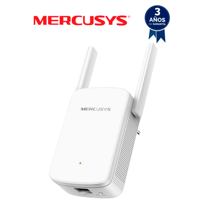 Repetidor / Extensor de Cobertura WiFi N 300 Mbps 24 GHz y 3 antenas externas