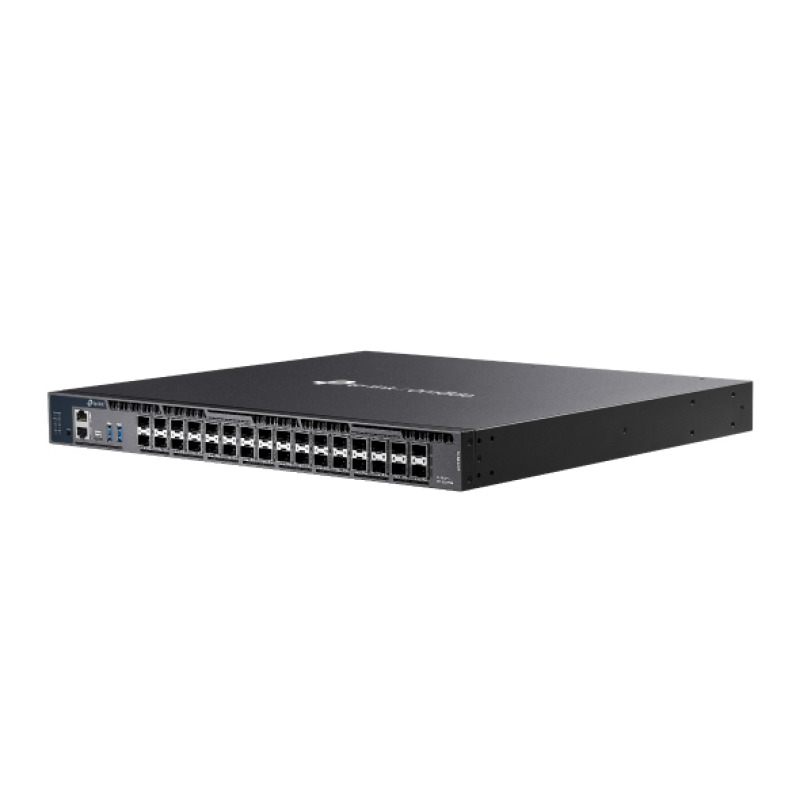 TP-LINK SX6632YF- Switch Omada L3 Stackable de 26 puertos SFP+ 10G y 6 puertos SFP28 25G , Stacking físico , Funciones L3 Enterprise. RIP, OSPF, ECMP, VRRP, PIM-DM, DHCP Server/Relay , Alta disponibilidad , VRRP y ERPS , Interfaz WEB , CLI , SNMP y RMON. image 4