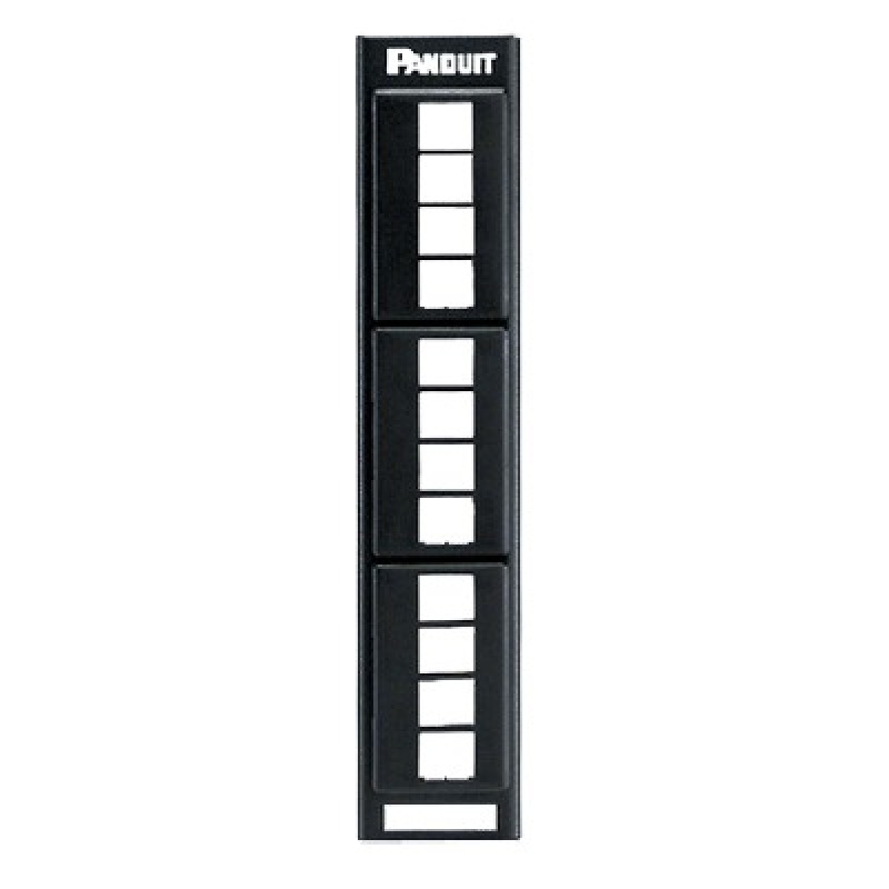 Panel de Parcheo Modular Keystone Sin Conectores de Montaje en Pared usando Accesorio WB89D 12 Puertos image 2