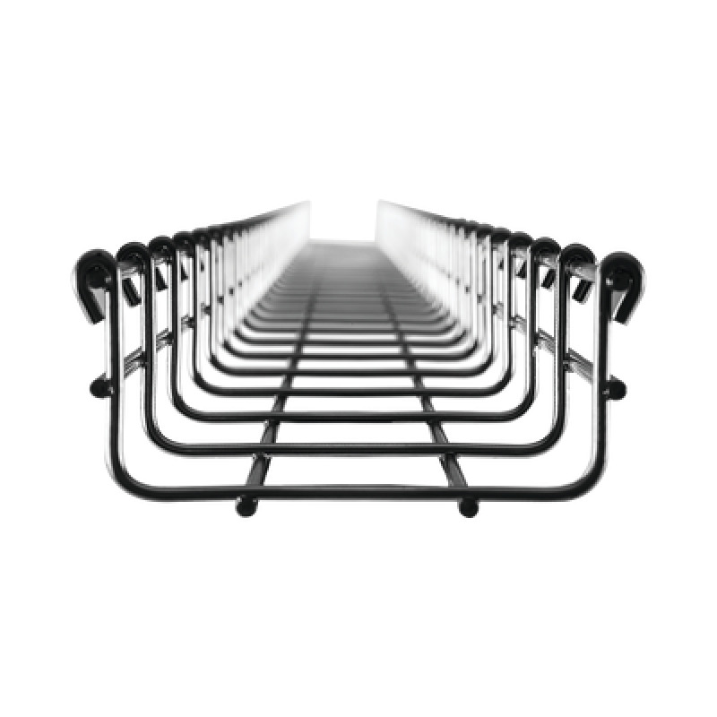 Charola versión light MallaFils 54/100 mm con acabado Electro Zinc tramo 3 m