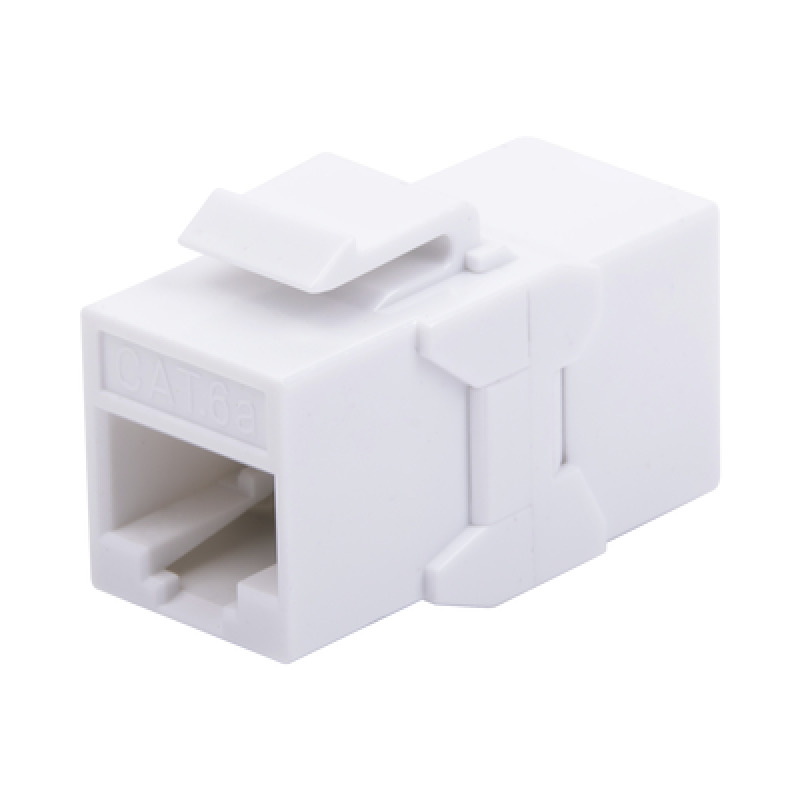 Acoplador UTP Cat6A hembra RJ45 a RJ45 hembra Color Blanco image 2