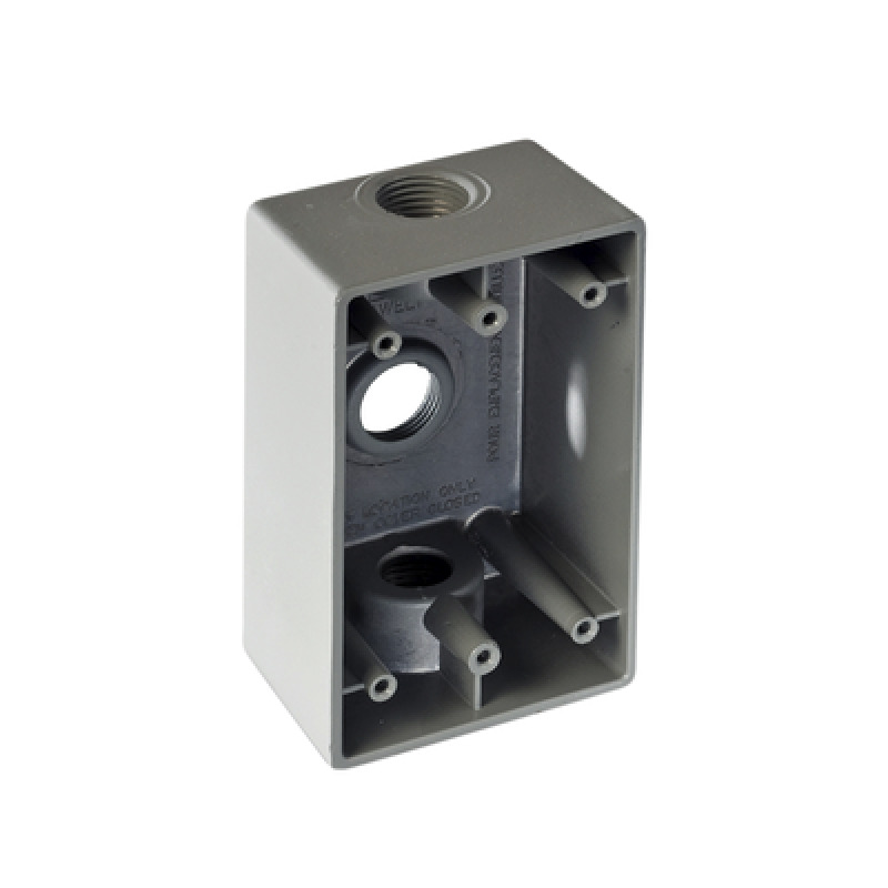 Caja Condulet FS de 3/4 1905mm con tres bocas a prueba de intemperie image 2