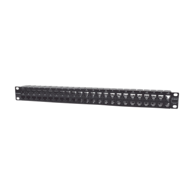 Patch Panel UTP ZMAX de 48 puertos Precargado con Jacks Categoría 6 Plano 1UR image 2
