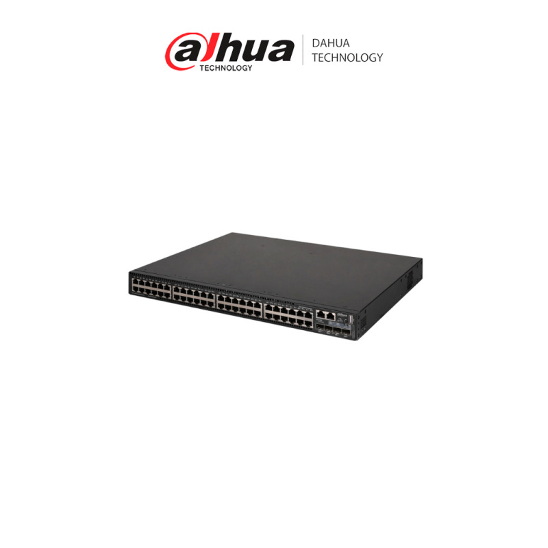 DAHUA S560048GT4XF- Switch de Nivel Enterprise/ 48 Puertos Gigabit/ Administrable Capa 3/4 Puertos para Fibra/ Soporta VLAN image 2
