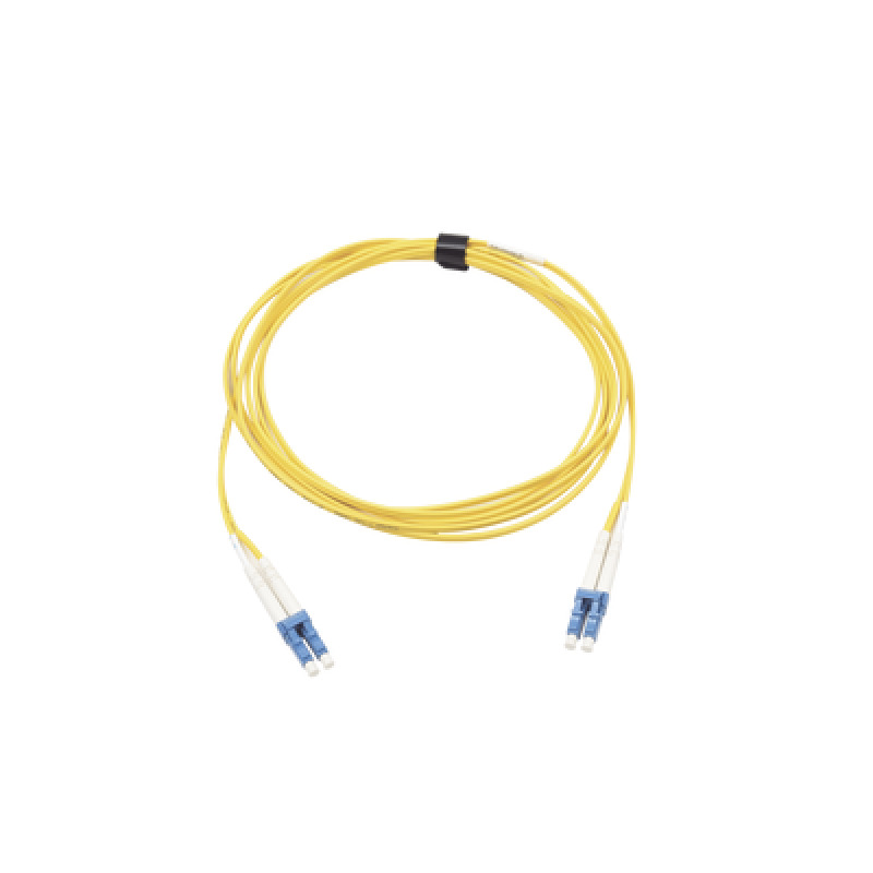 Jumper de Fibra Óptica Monomodo OS2 XGLO Riser LC/UPCLC/UPC Duplex OFNR Color Amarillo 10 Metros image 2