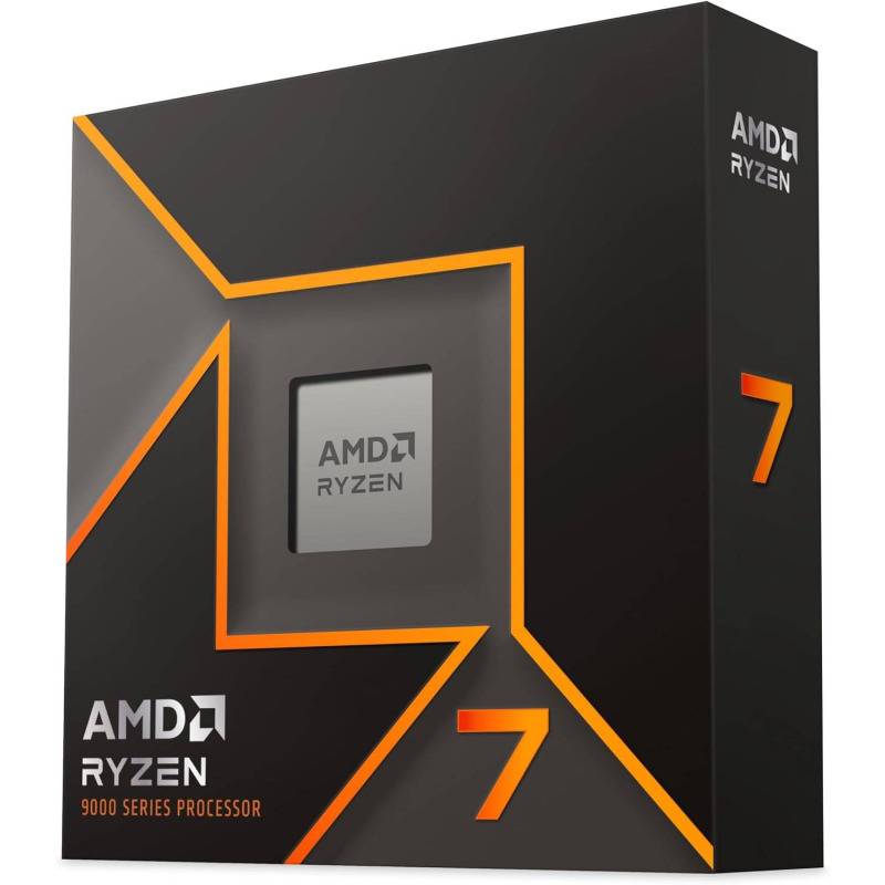 PROCESADOR AMD RYZEN 7 9700X S-AM5 9A GEN / 3.8 - 5.5 GHZ / CACHE 40MB / 8 NUCLEOS / CON GRAFICOS RADEON / SIN DISIPADOR / GAMER ALTO image 2