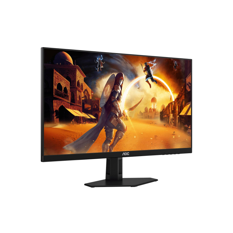 MONITOR GAMER AOC 27G4E / PANEL IPS / 27 PULGADAS / HDMI / DISPLAYPORT / ASPEC 169 / TR 0.5 MS / ADAPTIVE SYNC / 180 HZ / RESOLUCION 1920 X 1080 / BRILLO 300 CD/M2 / VESA 100X100 MM/ NEGRO Y ROJO