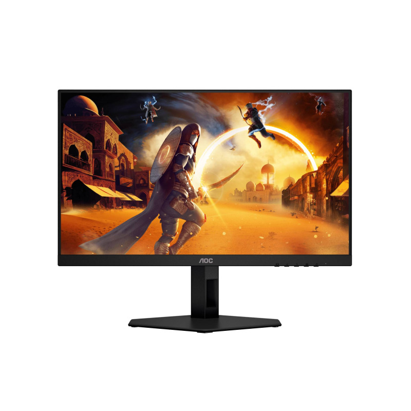 MONITOR GAMER AOC 24G4E / PANEL IPS / 23.8 PULGADAS / HDMI / DISPLAYPORT / ASPEC 169 / TR 0.5 MS / ADAPTIVE SYNC / 180 HZ / RESOLUCION 1920 X 1080 / BRILLO 300 CD/M2 / VESA 100X100 MM/ NEGRO Y ROJO image 2