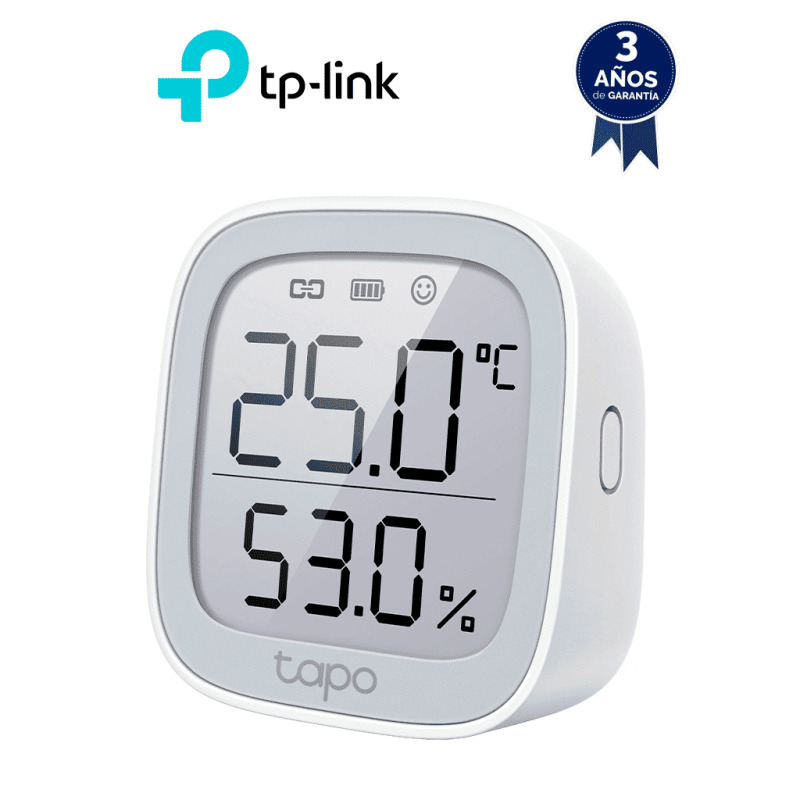 TP-LINK TAPO T315 - Sensor Inteligente de temperatura y humedad Tapo , Medición precisa , Pantalla de tinta electrónica de 2,7 , Enciende y apaga electrodomesticos al acanzar una determinada temperatura o humedad. image 3