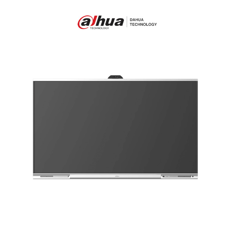 DAHUA DHI-LPH86-MC470-P-S2 - Pantalla interactiva UHD 4K de 86" con sistema Android. Ofrece resolución 3840x2160, cámara de 48MP, micrófono y altavoces integrados. Diseño robusto con carcasa metálica y brillo de 350 cd/m² para imágenes claras. image 2