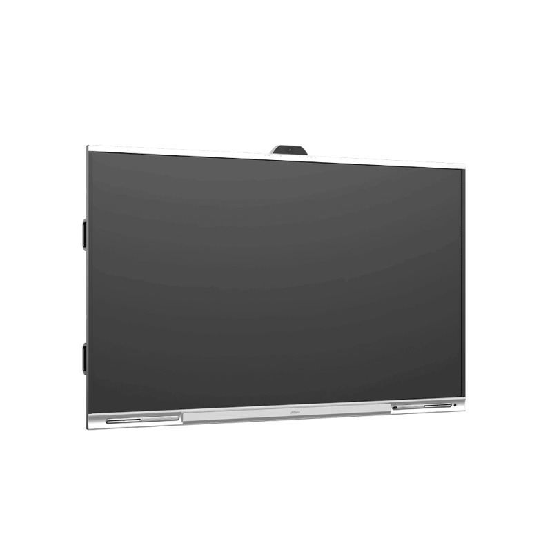 DAHUA DHI-LPH86-MC470-P-S2 - Pantalla interactiva UHD 4K de 86" con sistema Android. Ofrece resolución 3840x2160, cámara de 48MP, micrófono y altavoces integrados. Diseño robusto con carcasa metálica y brillo de 350 cd/m² para imágenes claras. image 4