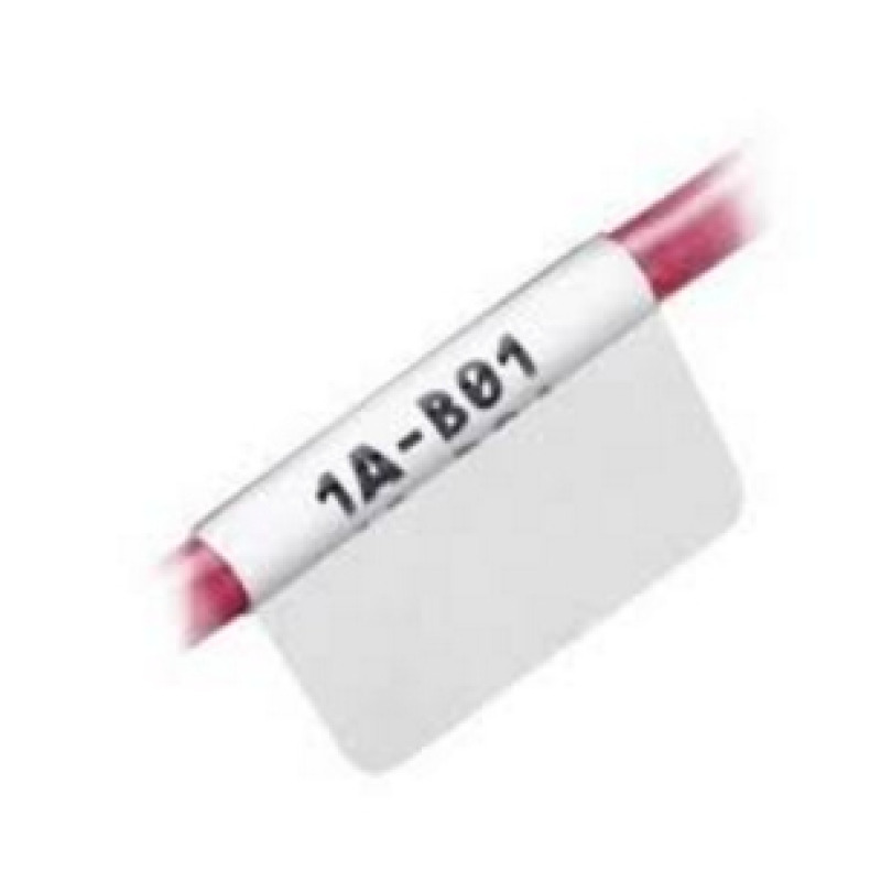 Hojas con 5000 Etiquetas Autolaminadas para Impresora Láser/Inyección de Tinta para Cables de 3 a 71 mm de Diámetro 12  10 AWG Color Blanco