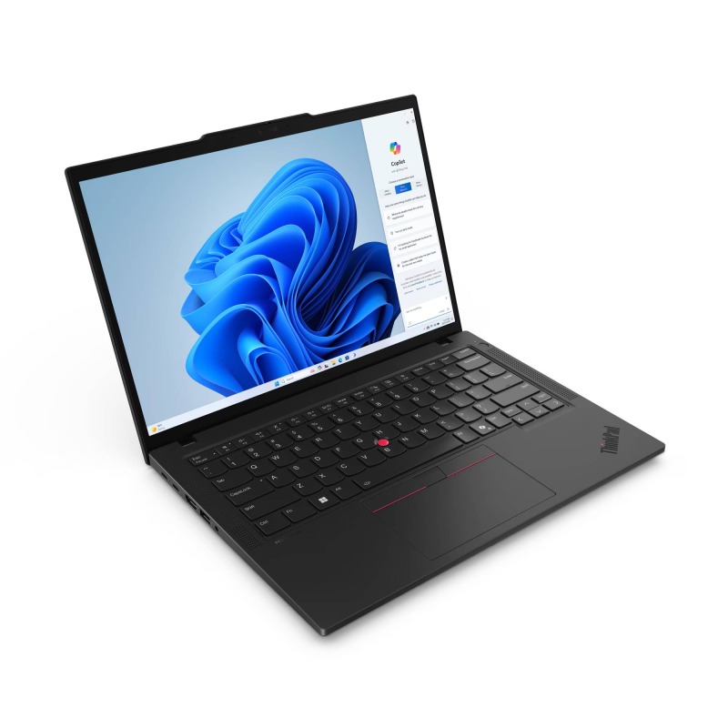 LAPTOP LENOVO THINKPAD T14 GEN 5| CORE ULTRA 7 155U MAX TURBO 4.8GHZ| 16GB SO-DIMM DDR5-5600|512GB SSD M.2 2280| 14 WUXGA| WIN 11 PRO| RJ-45|3Y PREMIER SUPPORT
