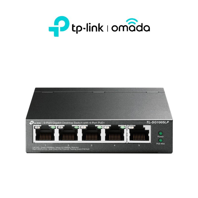 Switch Escritorio No Administrable de 5 puertos 100/100/1000 Mbps / Con 4 puertos PoE 8023af/at de hasta 40 W image 4