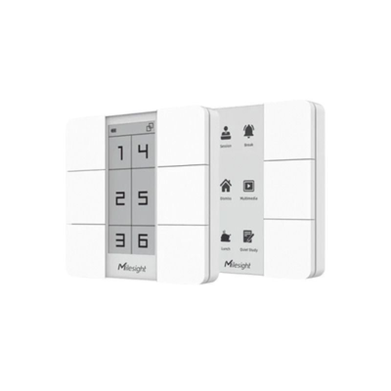 Panel Inteligente con Botones Programables y Display Digital para Automatización LoRaWAN