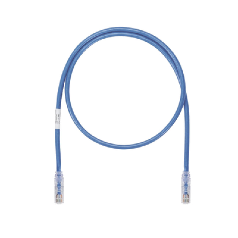 Cable de Parcheo UTP Cat6A 24 AWG CM Color Azul 10ft image 2