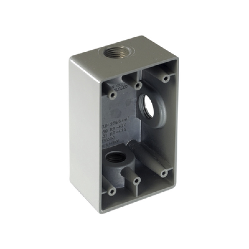 Caja Condulet FS de 1  254 mm con tres bocas a prueba de intemperie image 2
