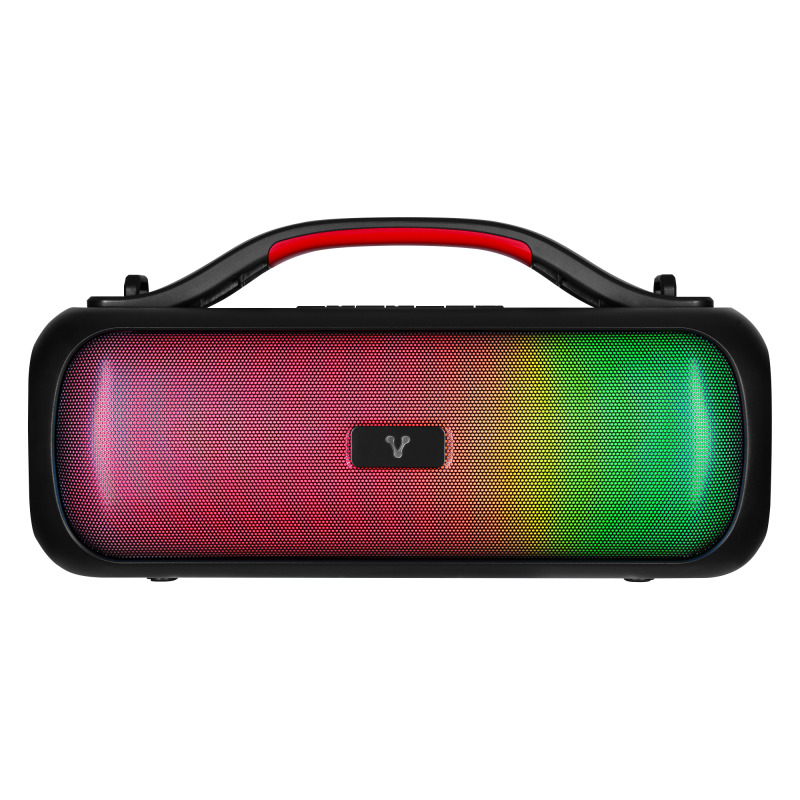 BOCINA VORAGO BSP-440 BLUETOOTH / USB / LUZ FRONTAL RGB / TWS / 20W RMS CON HASTA 5 HRS AUTONOMIA / IPX5