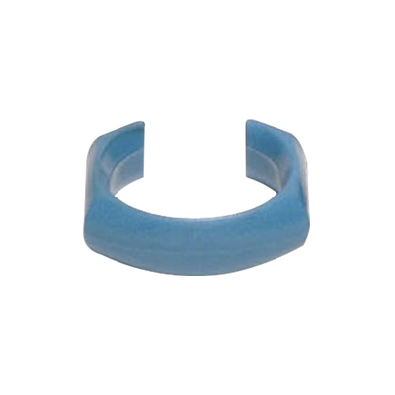 Clip de identificación para Patch Cord Siemon Color Azul Bolsa con 25 piezas