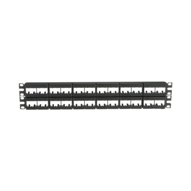 Panel de Parcheo Modular MiniCom Sin Conectores Plano Sin Blindaje de 48 puertos 2 UR image 2