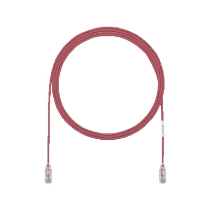 Cable de Parcheo UTP Cat6A CM/LSZH Diámetro Reducido 28AWG Color Rojo 3ft image 2
