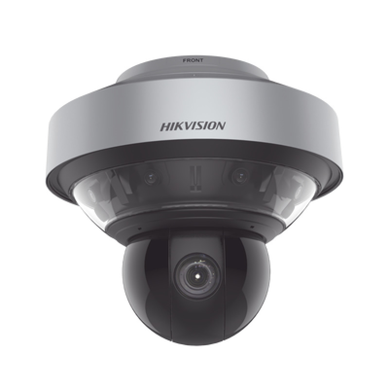 Domo PanoVu series / Vista Panorámica 180 / 4 Lentes de 4 Megapixel PTZ 4 Megapixel de 40X Zoom / Posicionamiento 3D / IP67 / IK10 / WDR 120 dB / EIS / Autoseguimiento / 250 mts IR / 36 VCD