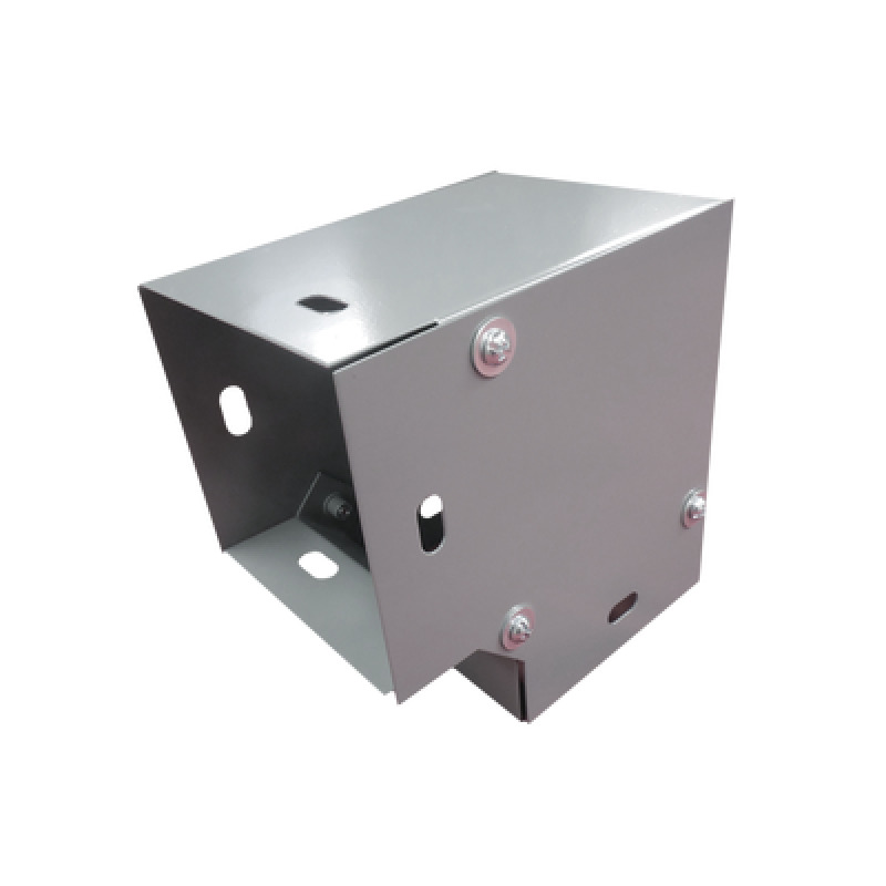 Derivación codo horizontal de 90 grados 65 x 65 mm fabricado en lámina de acero al carbón image 2