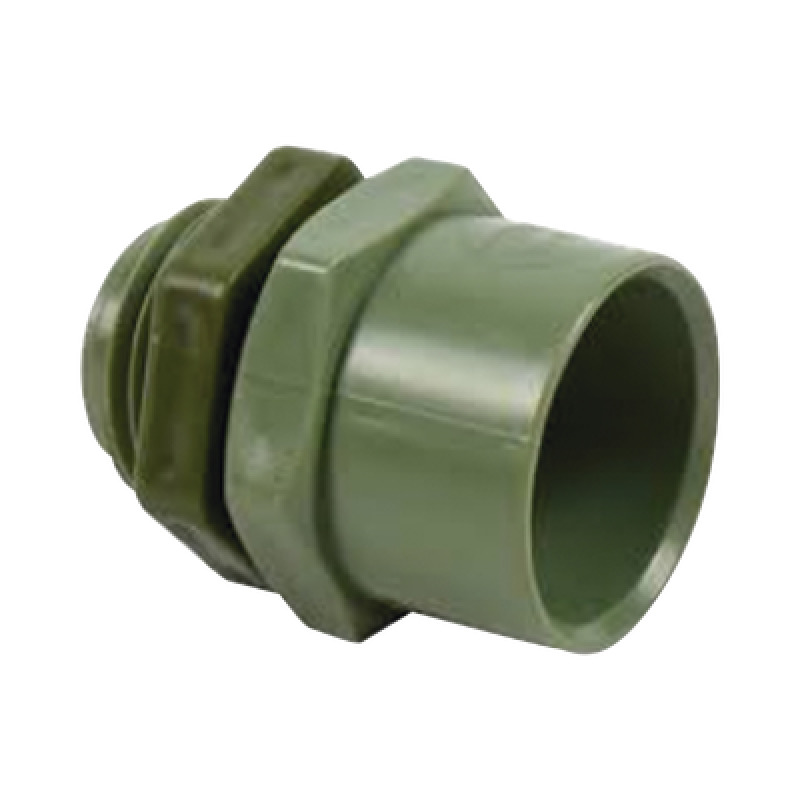 Conector de 11/2 para tuberia PVC conduit pesado 38 mm