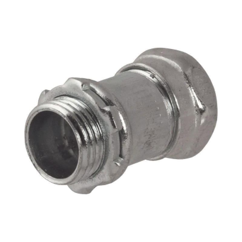 Conector Recto Compresión de Acero Galvanizado para Pared Delgada de 3/4 image 2