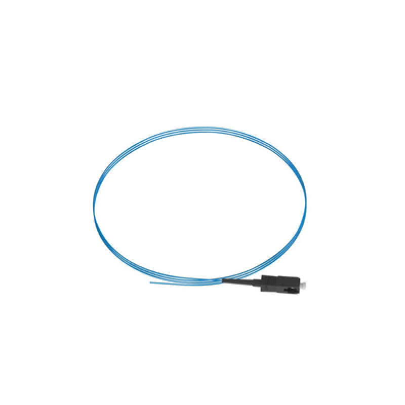 Pigtail de Fibra Óptica SC Simplex Multimodo OM3 50/125 900um Color Aqua 3 Metros image 2