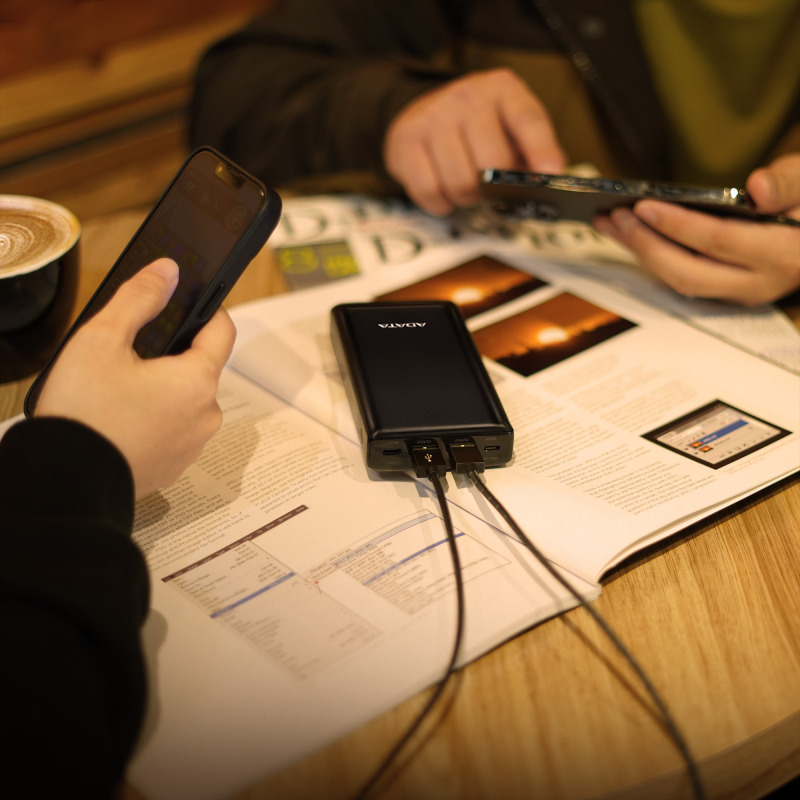 Cargador ADATA Power Bank C20 negro 20000MAH PBC20-BK image 7