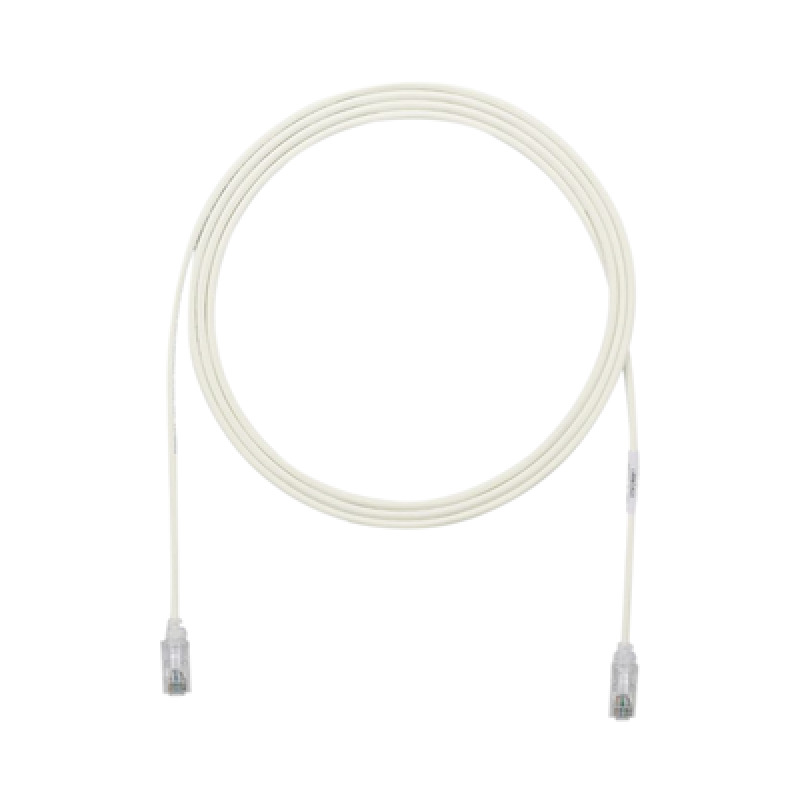 Cable de Parcheo TX6 UTP Cat6 Diámetro Reducido 28AWG Color Gris 7ft image 2