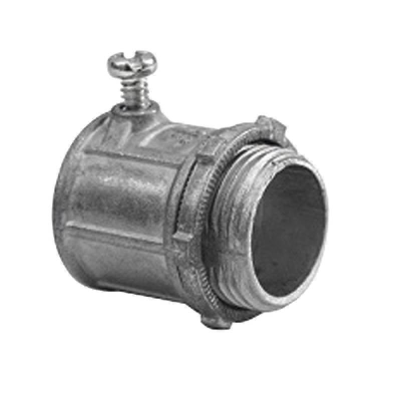 Conector de 3/4 para Tubo Pared Delgada con Tornillos Opresores