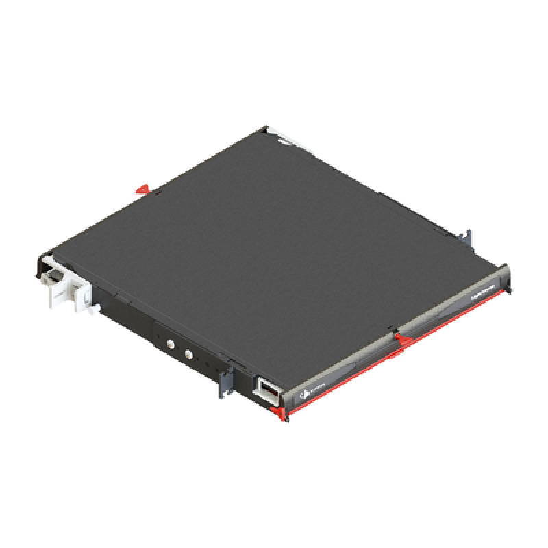 Distribuidor de Fibra Óptica de Alta Densidad LigthVerse Core Para Rack de 19in Acepta 4 Placas Plug and Play Hasta 96 Fibras 1 UR