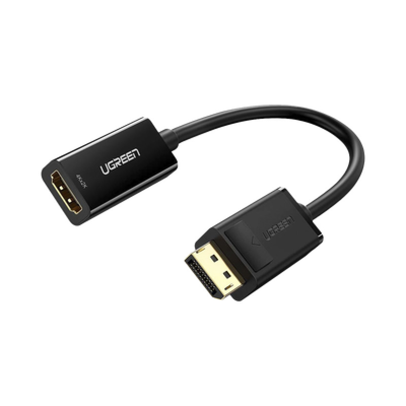 Convertidor DisplayPort a HDMI 4K| 3D | HDR | Blindaje interno | Botón Liberador | Carcasa de ABS | Plug  Play | CE FCC RoHS | Cable de 25 cm image 3