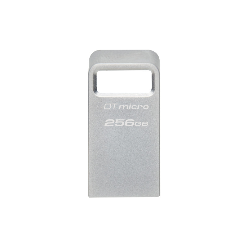 MEMORIA FLASH USB KINGSTON DATA TRAVELER MICRO 256GB GEN 1 3.2 TIPO A METAL (DTMC3G2/256GB)