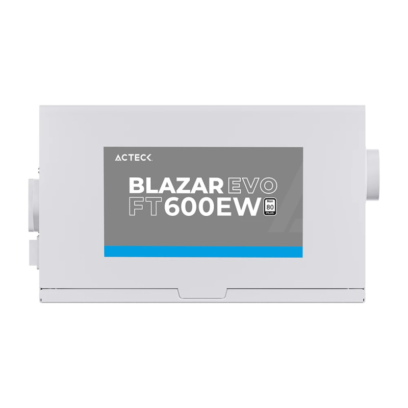FUENTE DE PODER ACTECK BLAZAR EVO FT600EW/ ATX / 600 W / NO MODULAR / VENTILADOR 120 MM /  BLANCO / ES-05003EW image 7