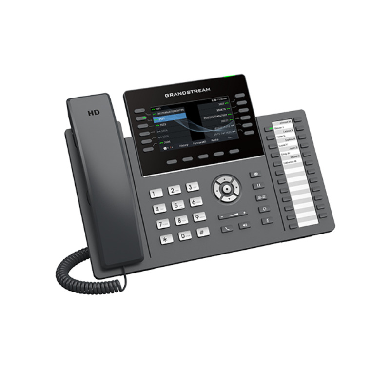 TELEFONO IP GRANDSTREAM GRP2636 / 12 LINEAS, 6 CUENTAS SIP, WIFI DOBLE BANDA, PUERTOS GIGABIT, GDMS, POE, COLOR NEGRO image 5