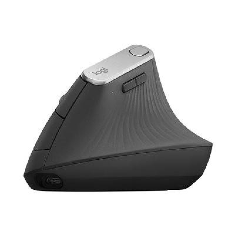 MOUSE LOGITECH MX VERTICAL ERGONOMICO EASY-SWITCH RECARGABLE BLUETOOTH UNIFYING GRAFITO image 2