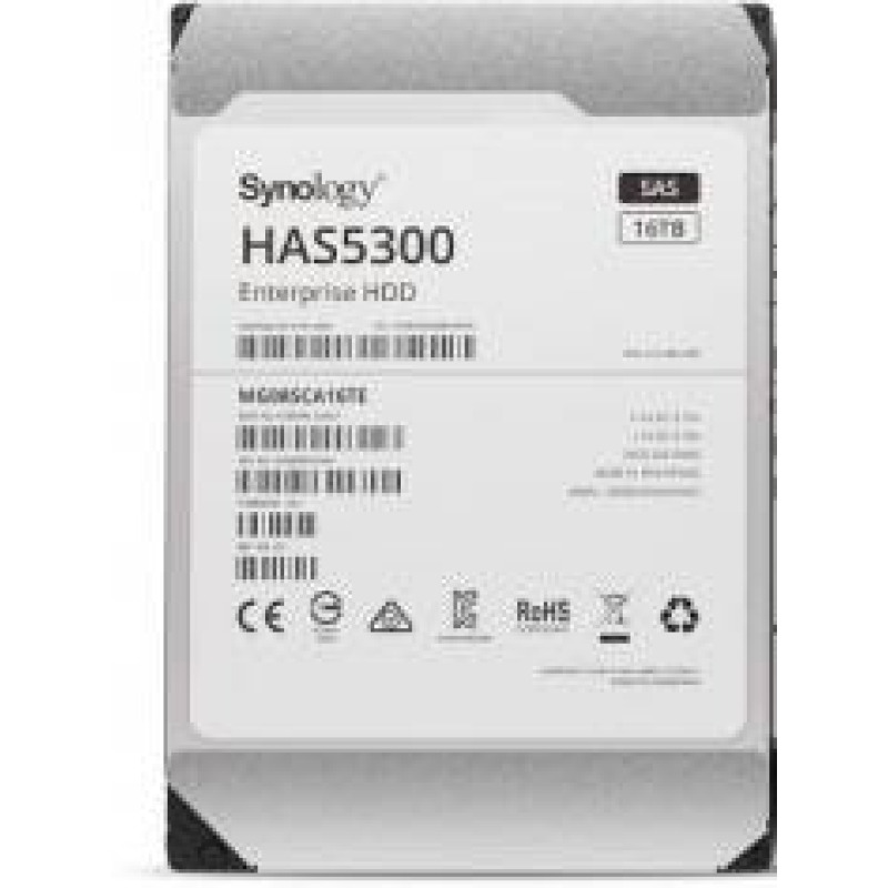 DISCO DURO INTERNO SYNOLOGY ENTERPRISE 3.5 16TB SAS HASTA 12GB/S 7200RPM 512 MB HOT-PLUG COMPATIBLE SOLO PARA EQUIPOS SYNOLOGY DE LA SERIE SA, UC, HD COMPRA MNIMA MULTIPLOS DE 20 PIEZAS image 2