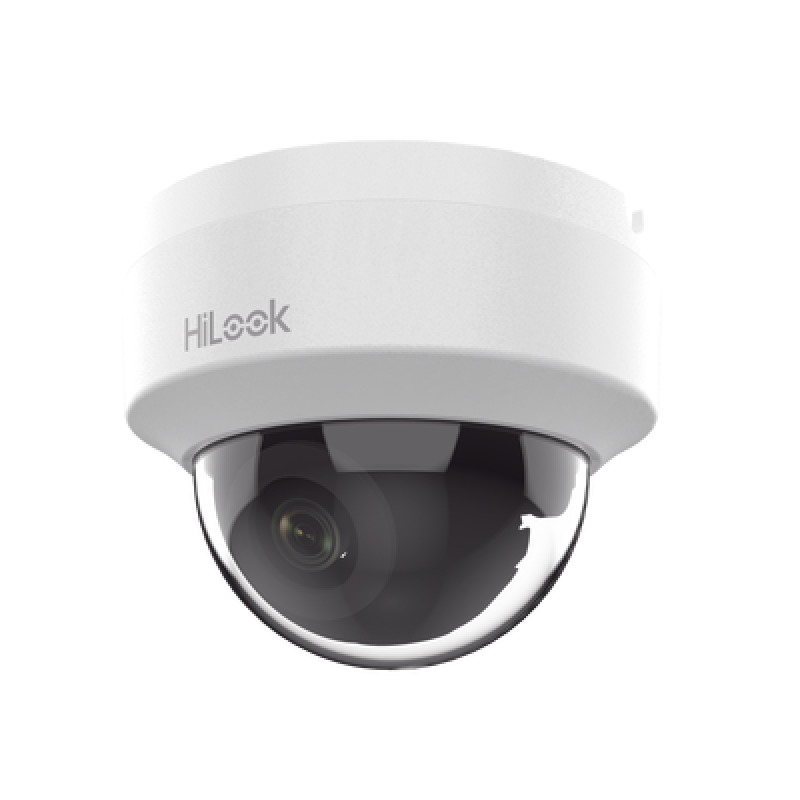 HiLook Series / Domo IP 4 Megapixel  / Lente 28 mm Gran Angular / 20 mts IR / Interior / PoE / dWDR / H265 / ONVIF