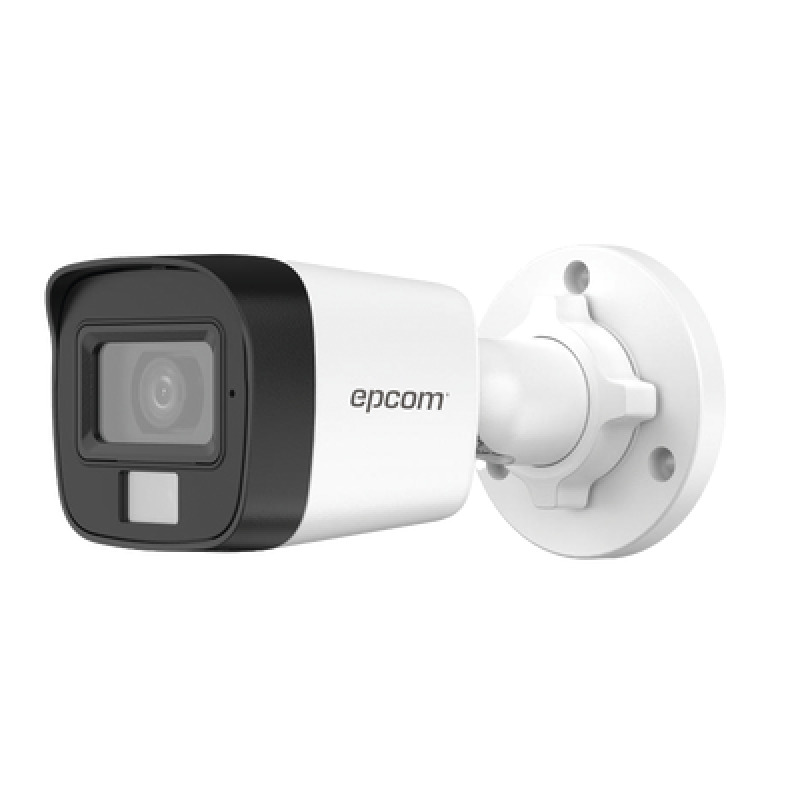 Dual Light  ColorVu Bala TURBOHD 3K 5 Megapixel / Lente 28 mm / 30 mts IR  20 mts Luz Blanca / Gran Angular 1049 / Exterior IP67 / Micrófono Integrado / dWDR / 4 Tecnologías / Metal